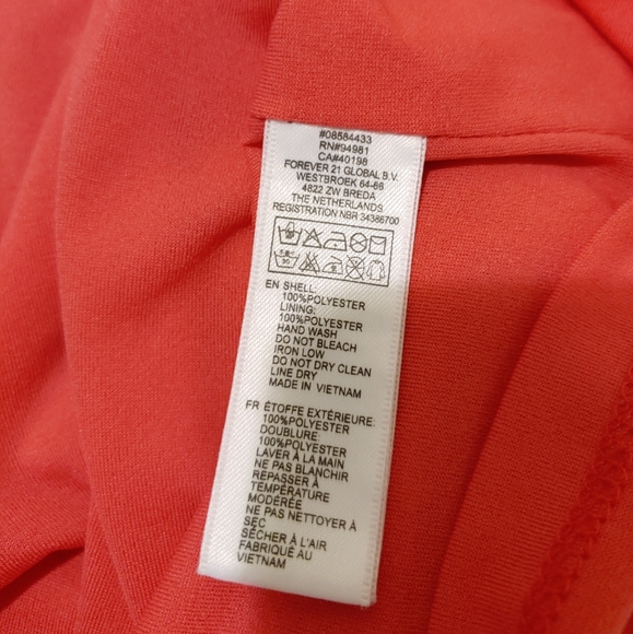 Red/Cream F21 Polka Dot Dress (S) - Picture 5 of 5